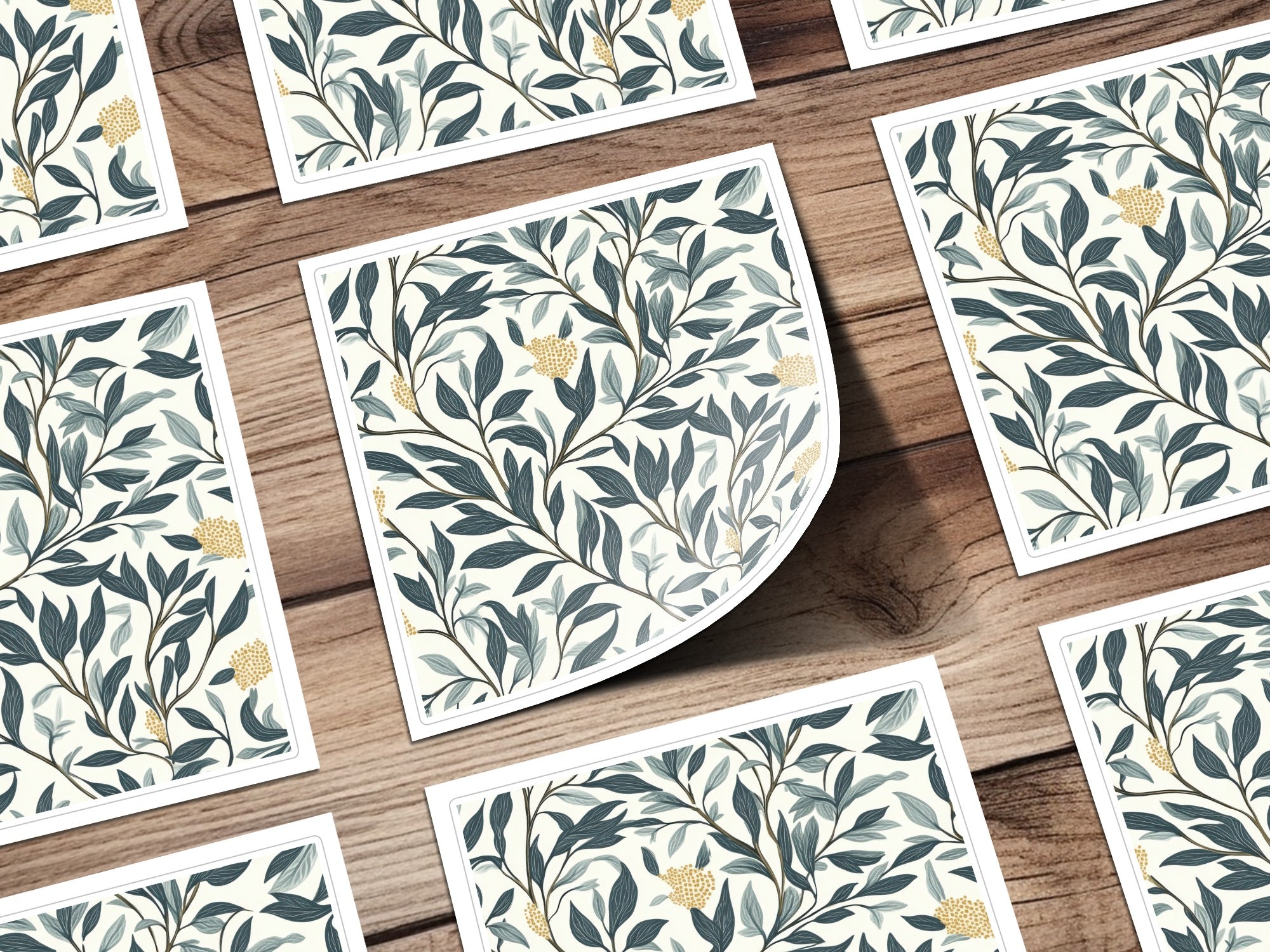 Seamless William Morris Vines Background For Commercial Use - Moore and Mountain