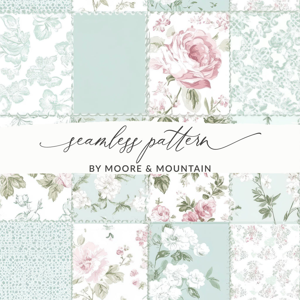 Seamless Pattern by Moore & Mountain Floral Design