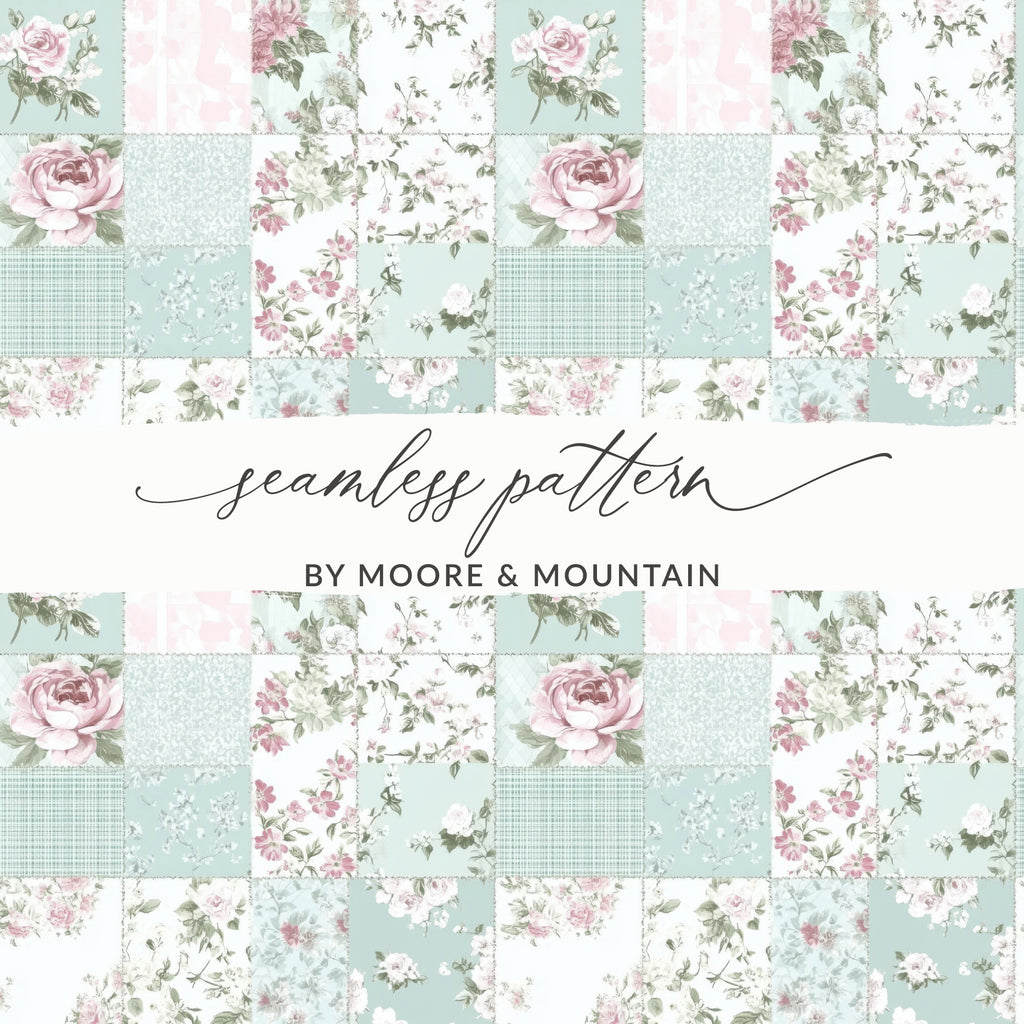 Seamless Pattern By Moore & Mountain Floral Design