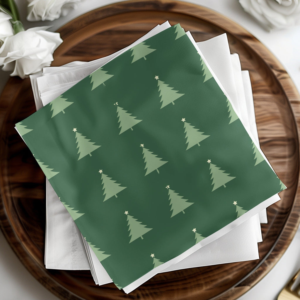 Christmas Tree Pattern T-Shirt, Digital Paper, Festive Design, Holiday Shirt, Seamless Pattern, Repeating Design, Christmas Gift, Festive - Moore and Mountain