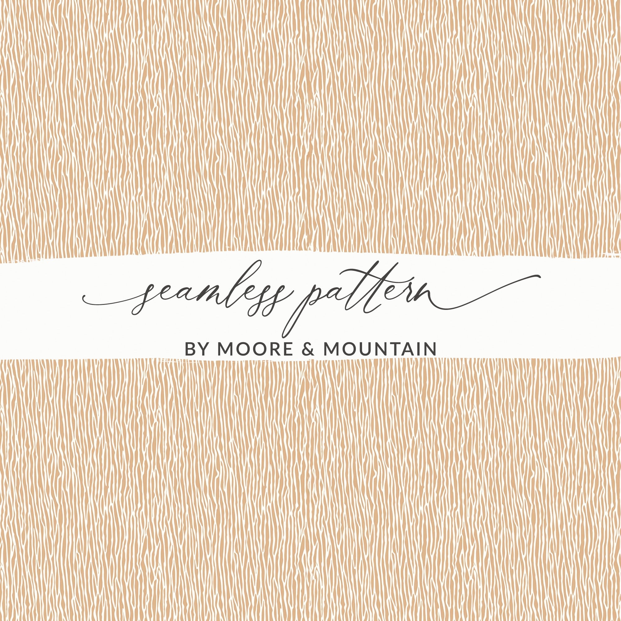 Moore and Mountain Seamless Pattern by Moore product