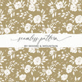 Floral Seamless Pattern by Moore & Mountain Design