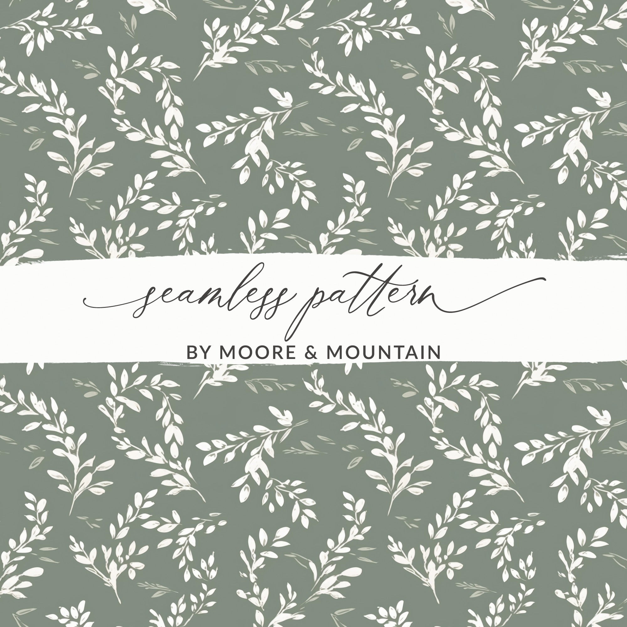 Seamless Pattern by Moore & Mountain Decorative Design
