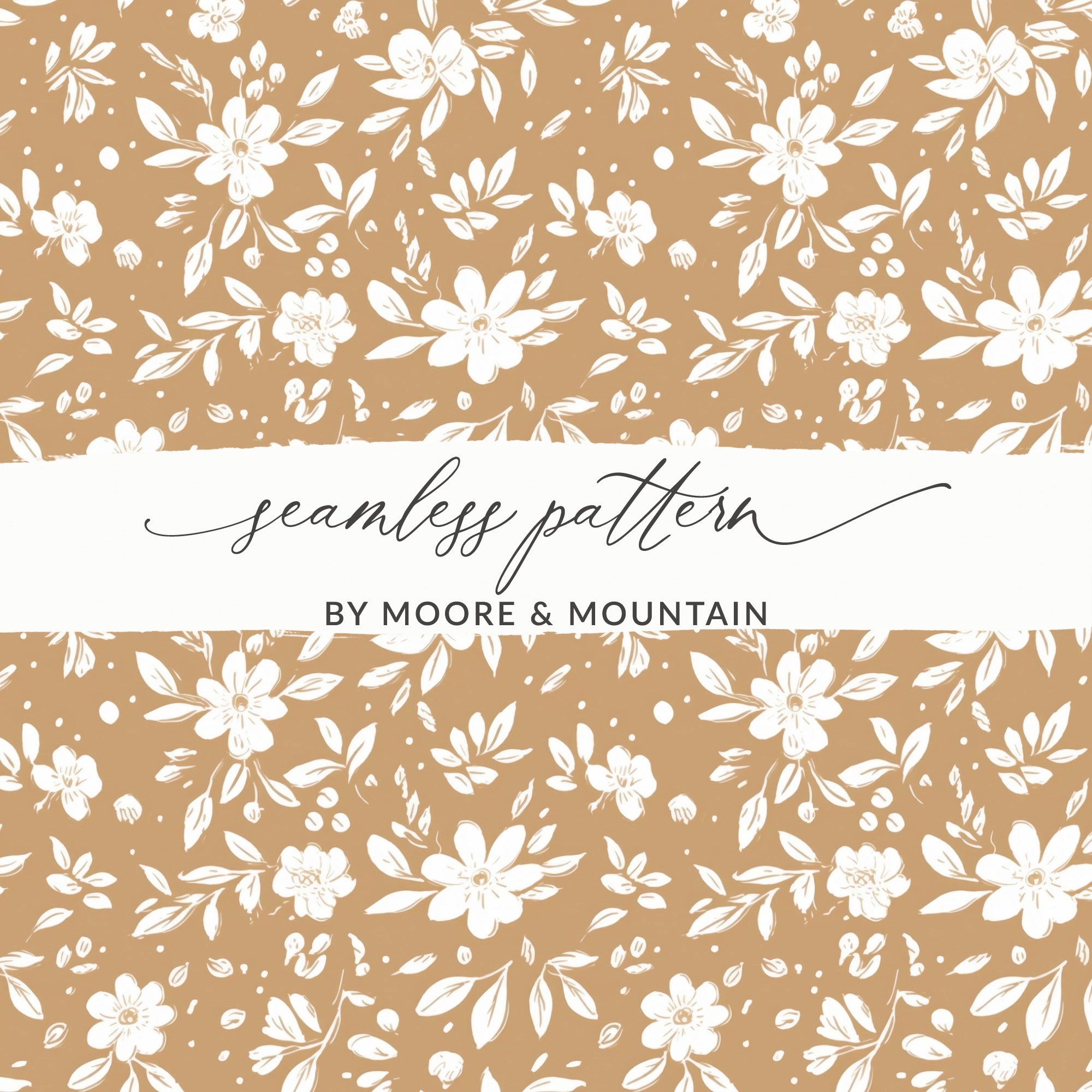 Floral Seamless Pattern by Moore & Mountain product