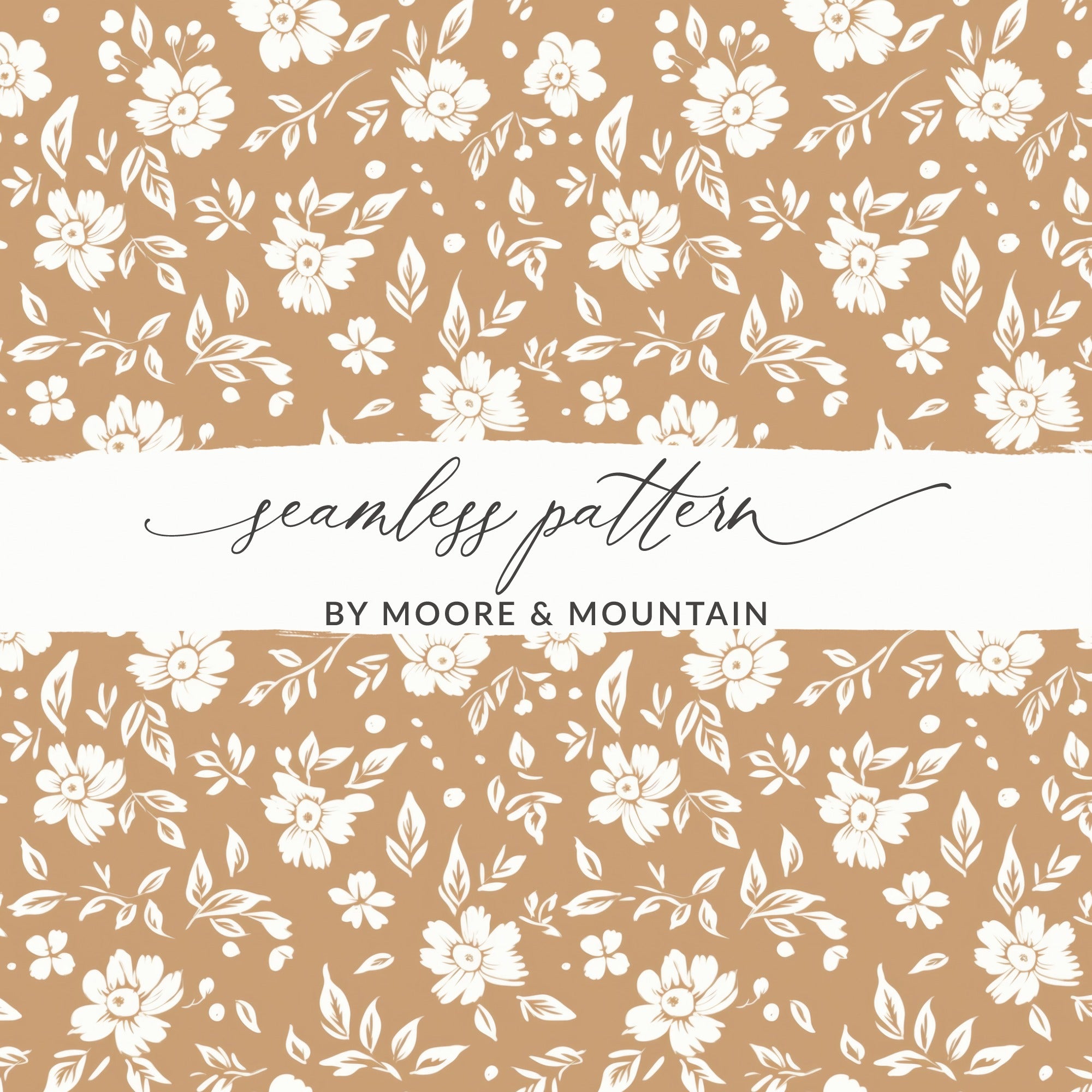 Seamless Floral Pattern by Moore & Mountain product type