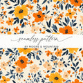Seamless Pattern by Moore and Mountain floral print