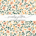 Beautiful Floral Seamless Pattern by Moore & Mountain