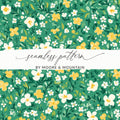 Seamless Floral Pattern by Moore and Mountain Design