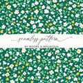 Vibrant Floral Seamless Pattern by Moore & Mountain