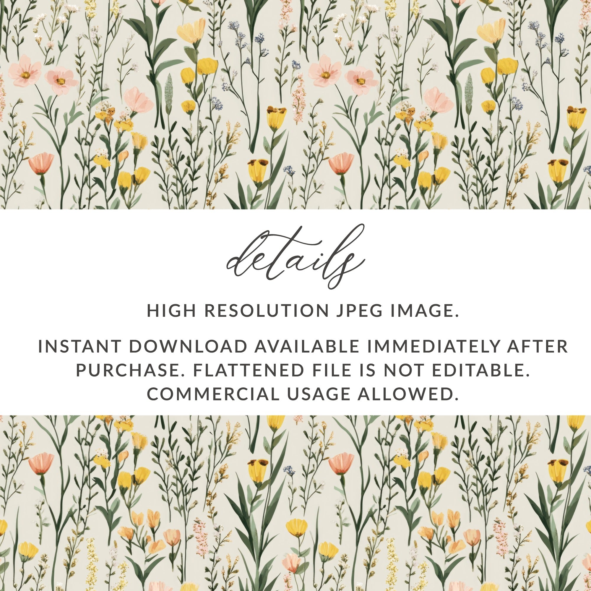 Instant Download High Resolution JPEG Image for Sale
