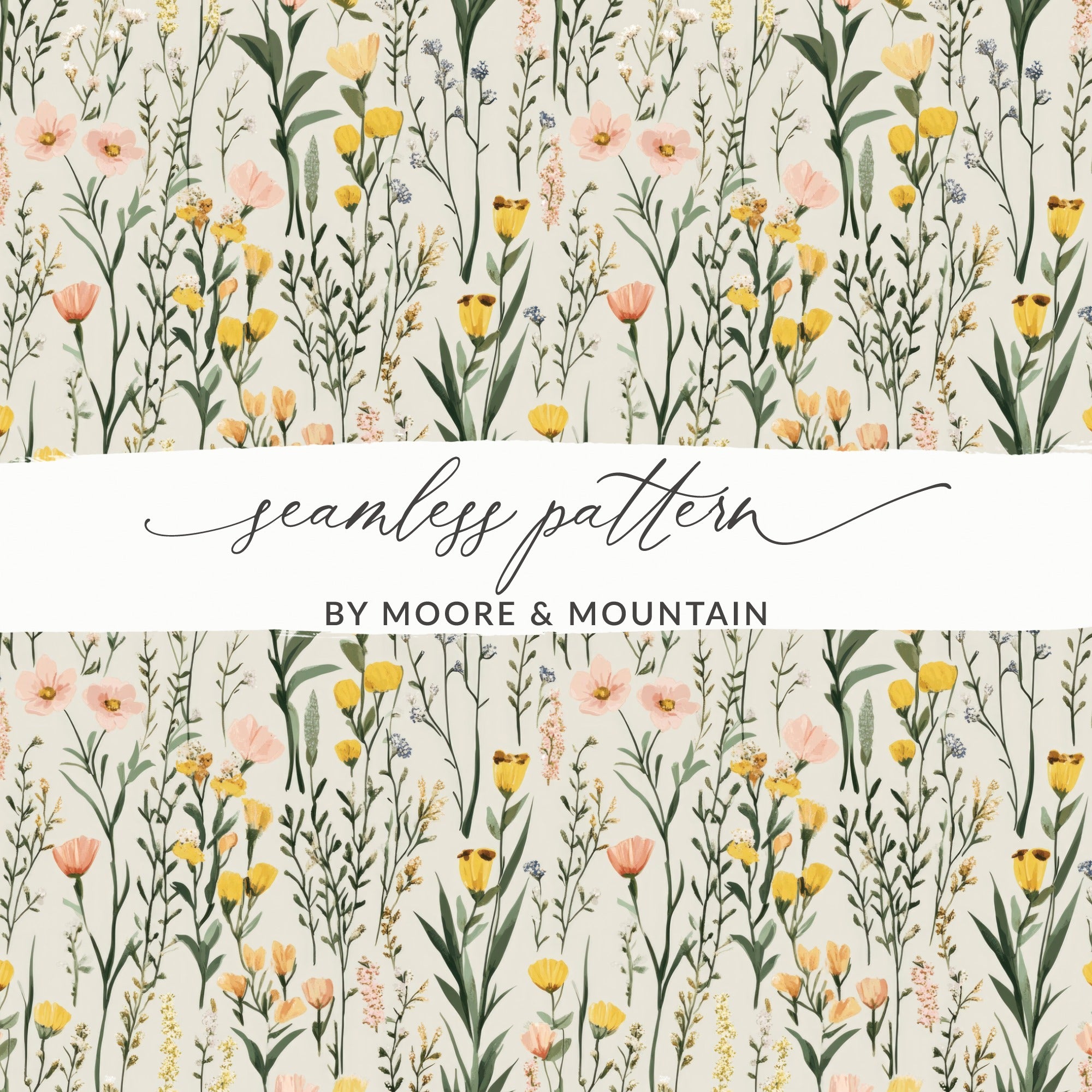 Floral and Botanical Seamless Pattern Design