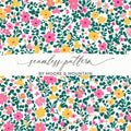 Seamless Pattern by Moore & Mountain Floral Design
