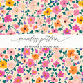 Bright Floral Seamless Pattern by Moore & Mountain