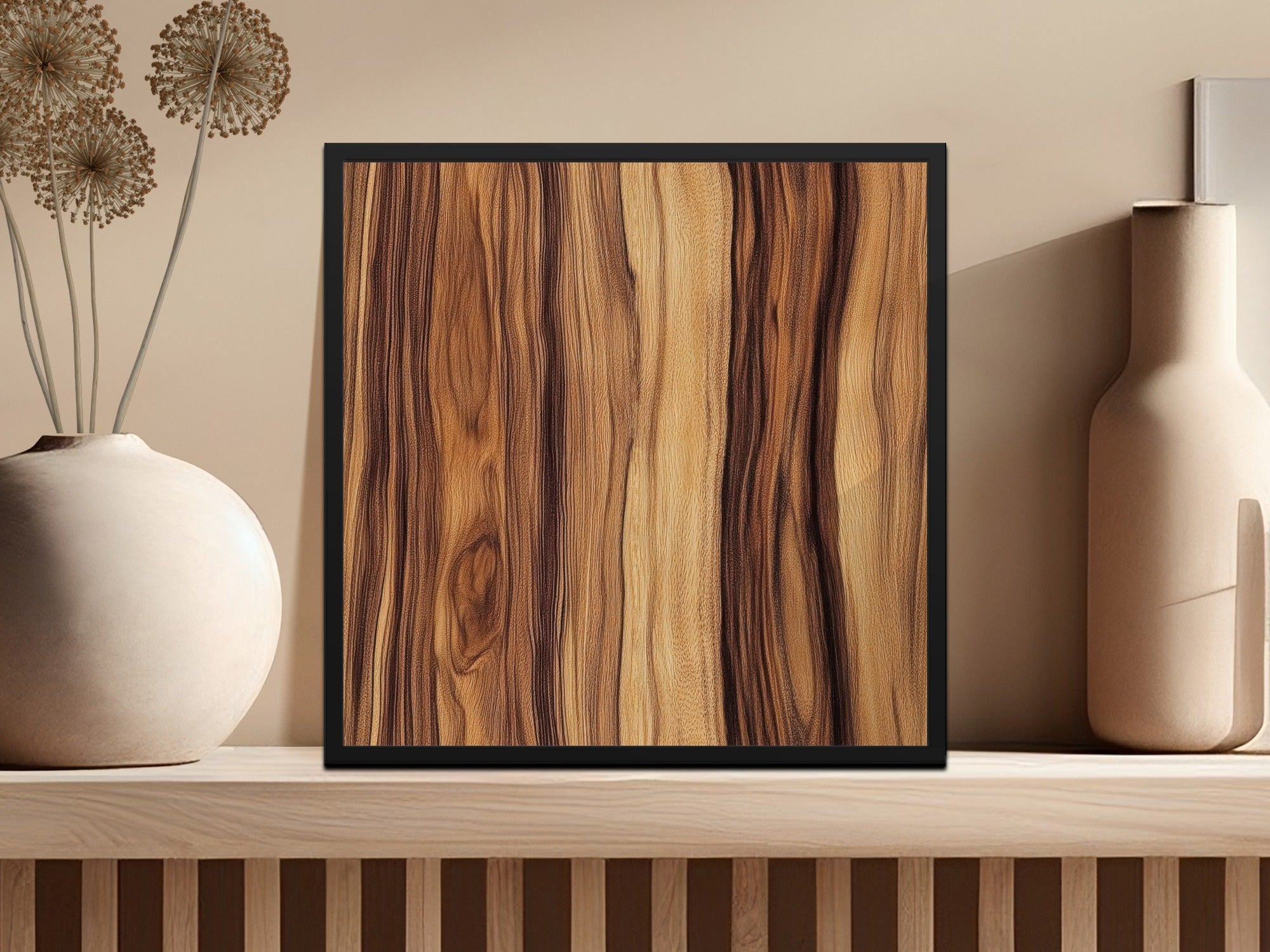 Modern Minimalist Wooden Print Wall Decor Product
