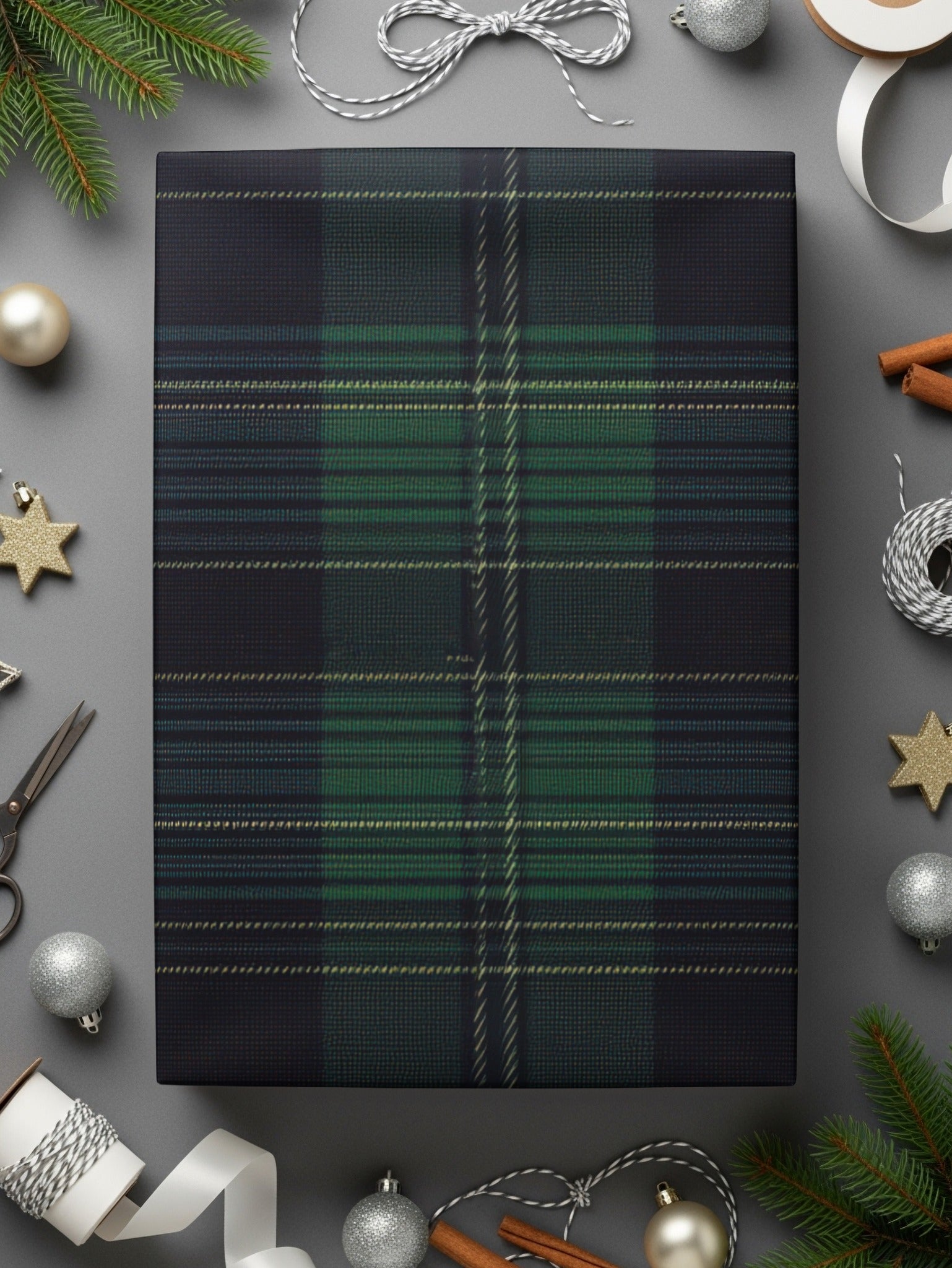 Timeless Black and Green Tartan Seamless - Moore and Mountain