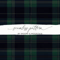 Timeless Black and Green Tartan Seamless - Moore and Mountain