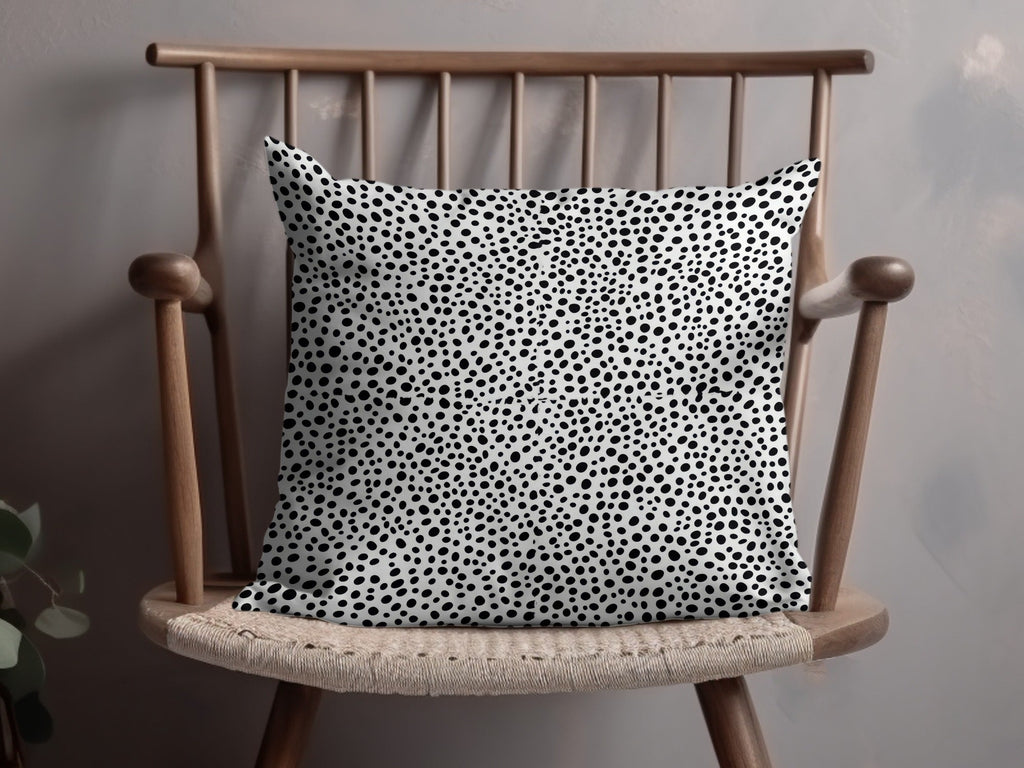 Tiny Black and White Dots Seamless Pattern Doodle Dots Background - Moore and Mountain