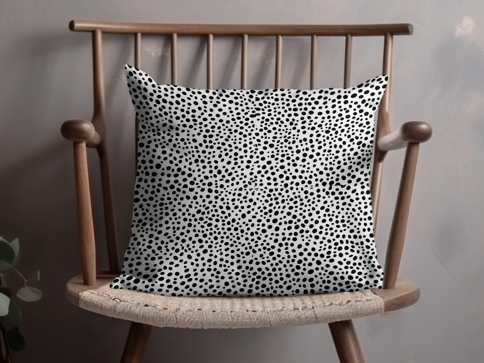 Tiny Black and White Dots Seamless Pattern Doodle Dots Background - Moore and Mountain