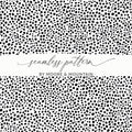 Tiny Black and White Dots Seamless Pattern Doodle Dots Background - Moore and Mountain