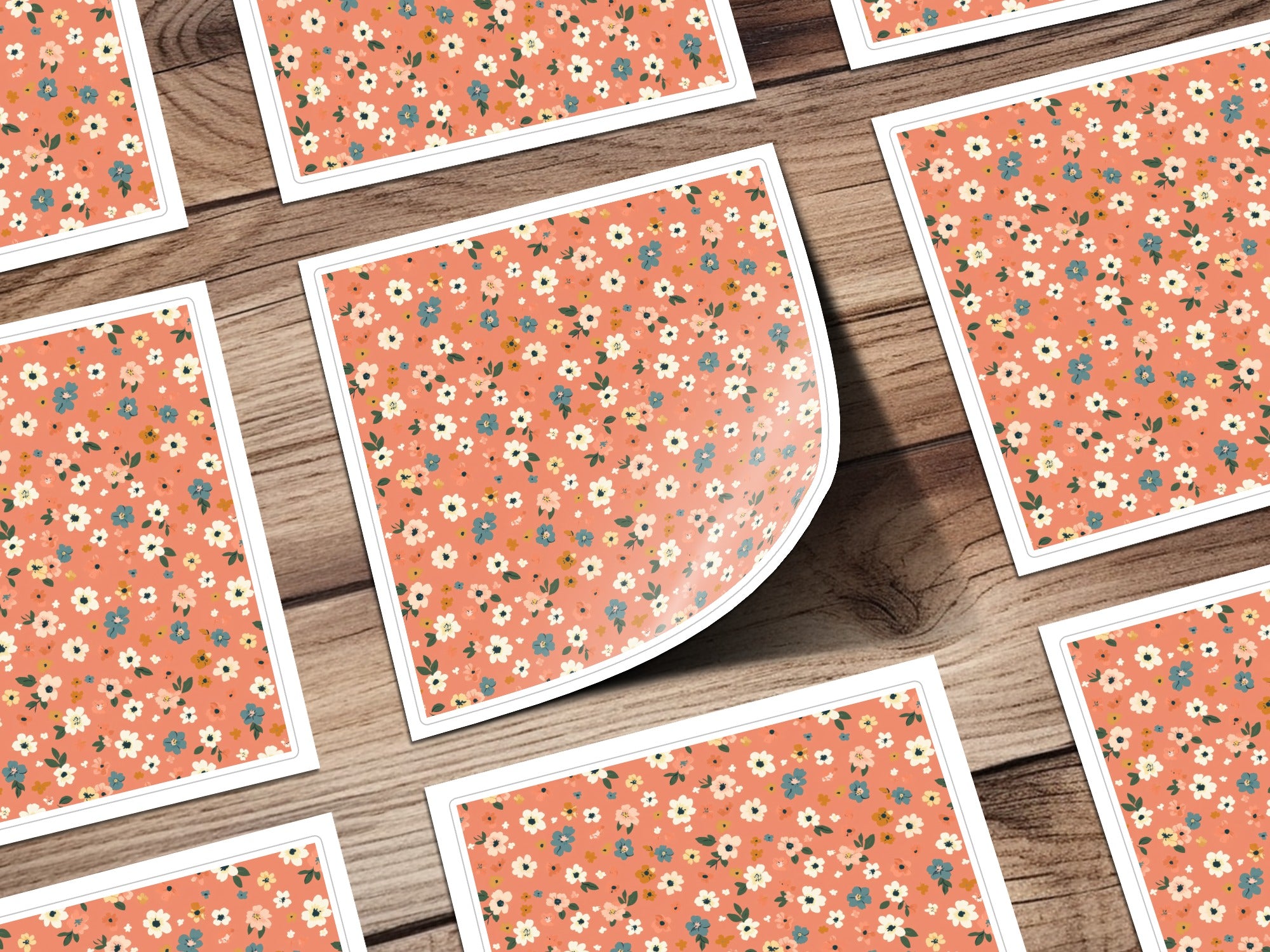 Tiny Ditsy Flower Backgrounds Seamless Pattern Digital - Moore and Mountain