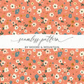 Tiny Ditsy Flower Backgrounds Seamless Pattern Digital - Moore and Mountain