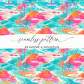 Colorful Seamless Pattern By Moore & Mountain Design Template