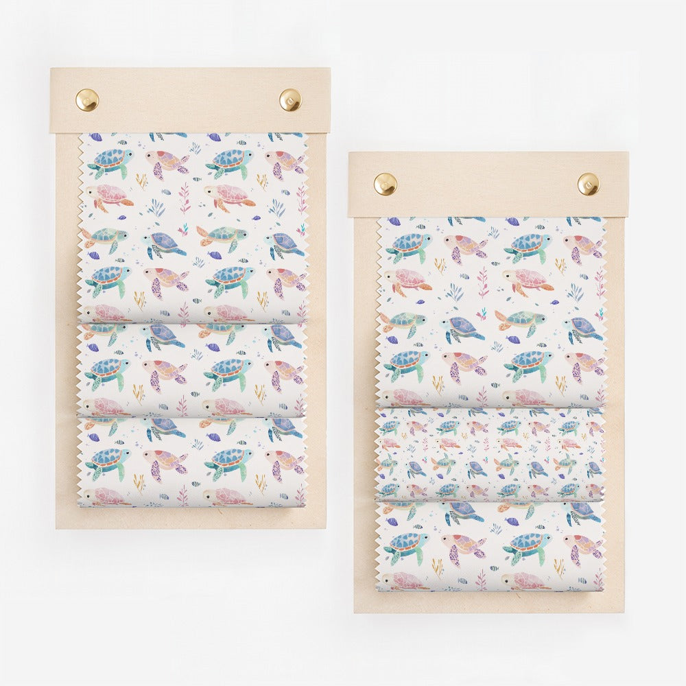 Colorful Sea Turtle Pattern Roller Blind Product