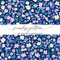 Vibrant Floral Seamless Pattern by Moore & Mountain