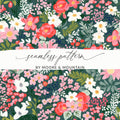 Floral Seamless Pattern by Moore & Mountain Design