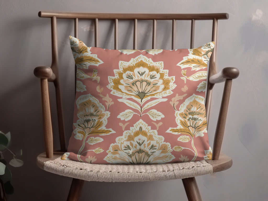 Vintage Inspired Kalamkari Seamless Indian Pattern Design - Moore and Mountain