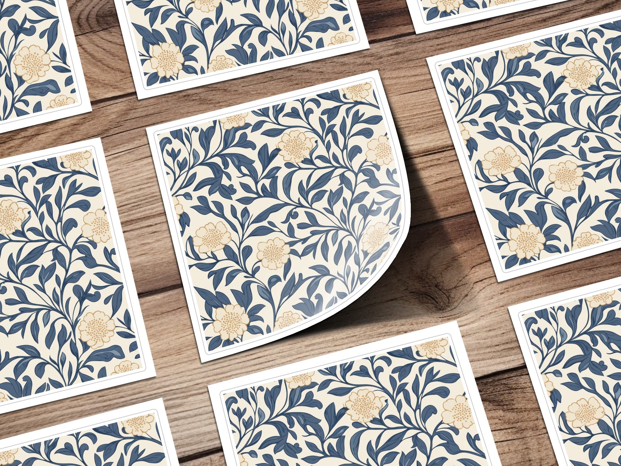 Vintage William Morris Digital Print For Commercial Use Vines Background Digital - Moore and Mountain