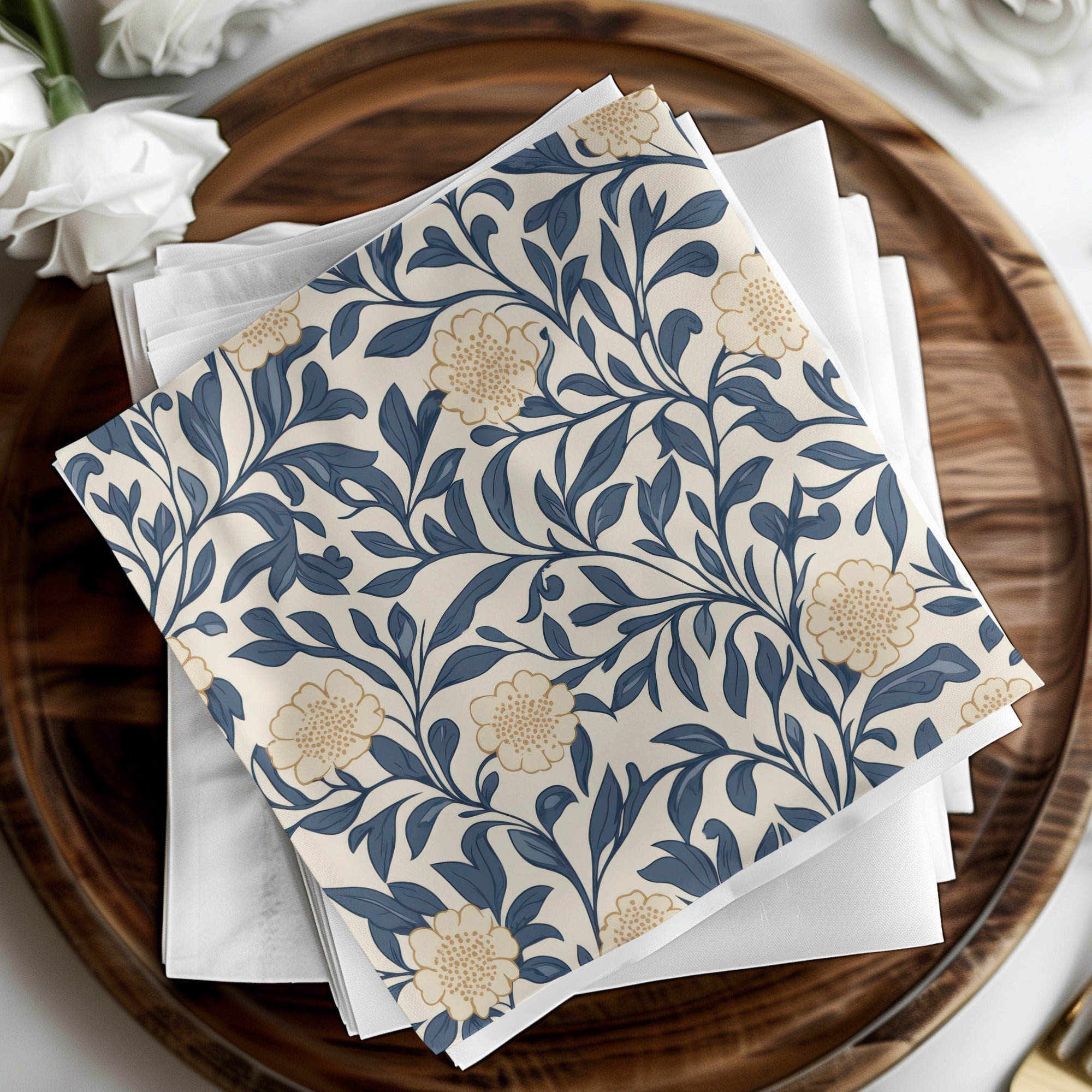 Vintage William Morris Digital Print For Commercial Use Vines Background Digital - Moore and Mountain