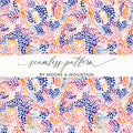 Watercolor Dot Seamless Pattern Digital, Repeating Print, Colorful Spot Design, Fabric Print, Scrapbooking, Digital Download, Background - Moore and Mountain