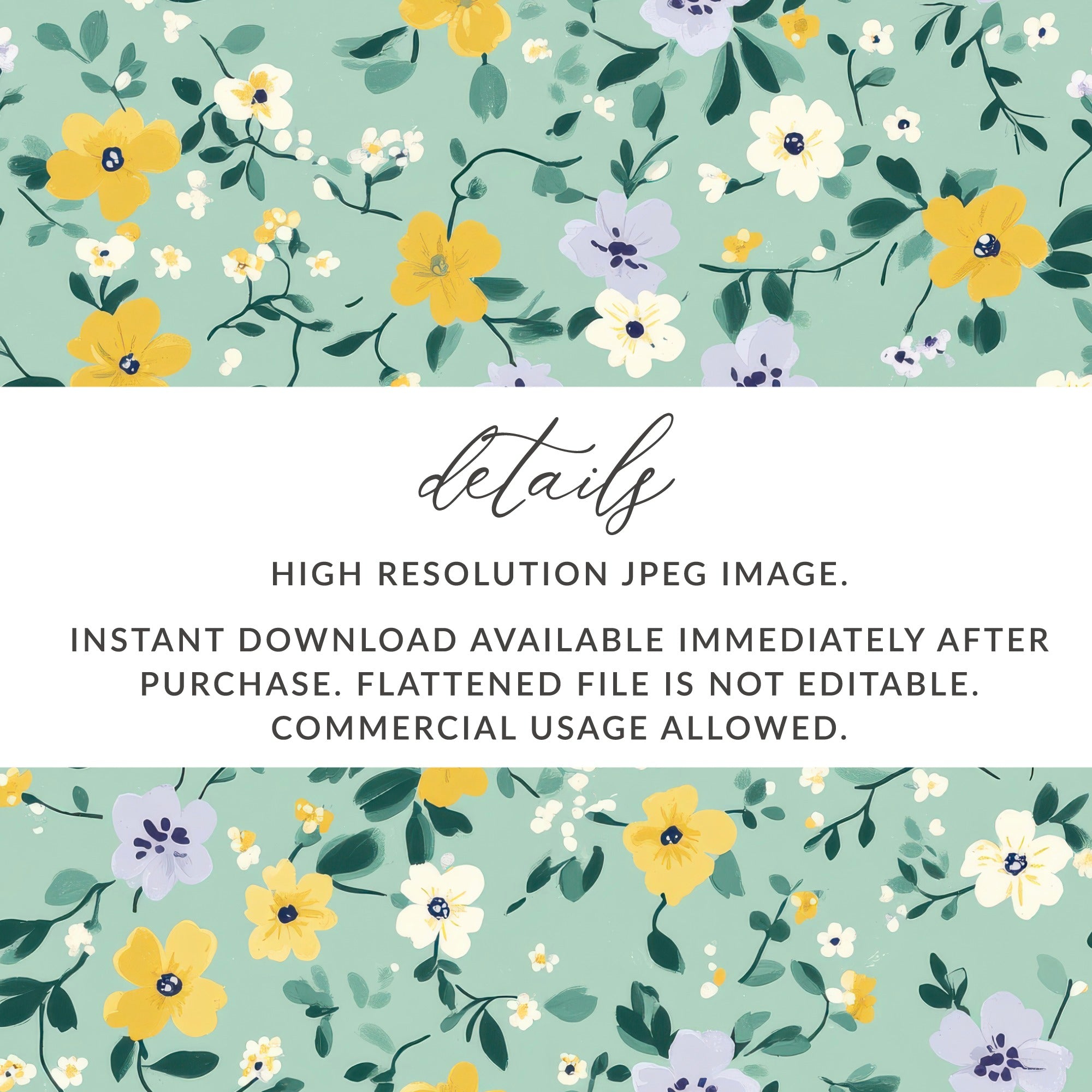 Floral Pattern High Resolution JPEG Image Download