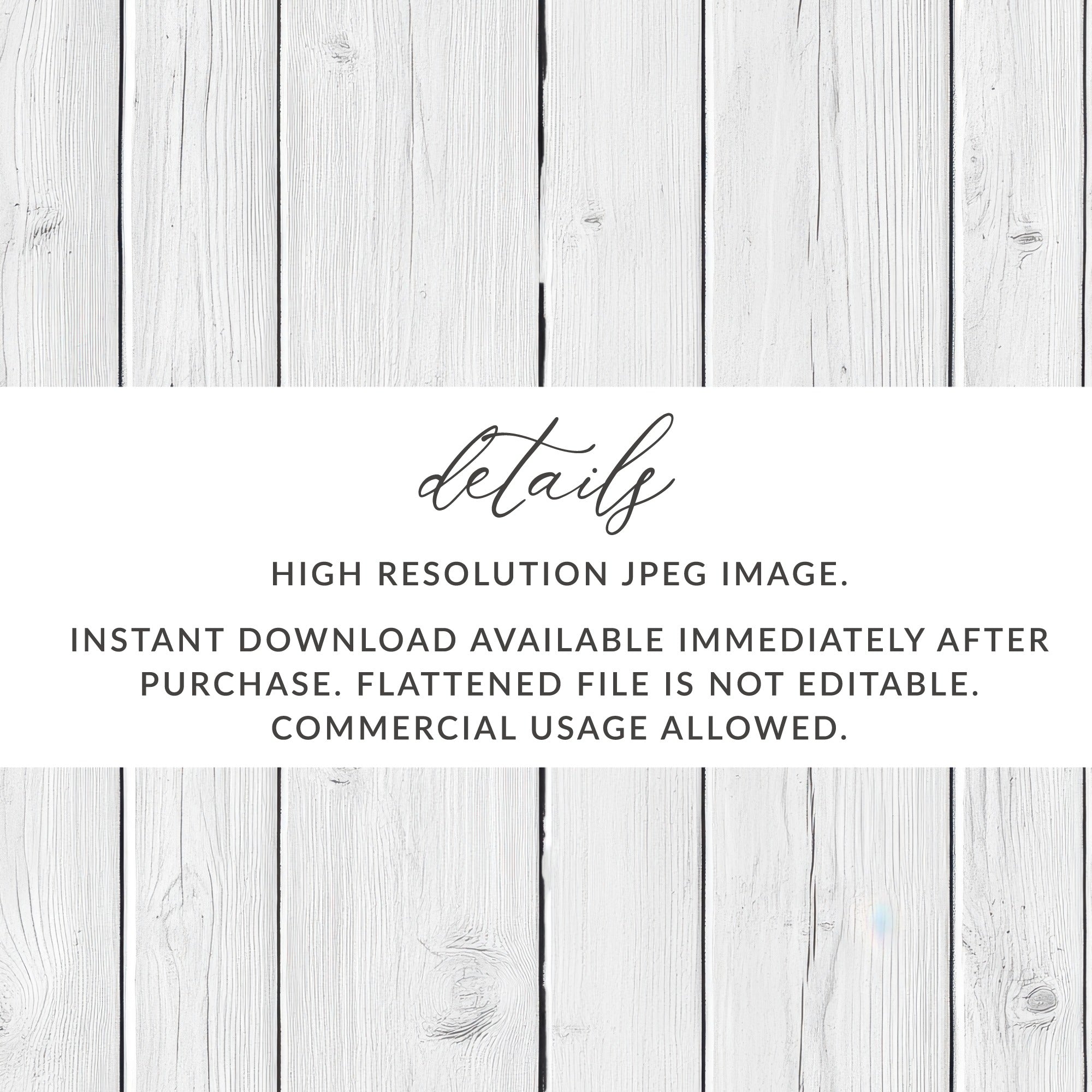 High Resolution JPEG Instant Download Image File