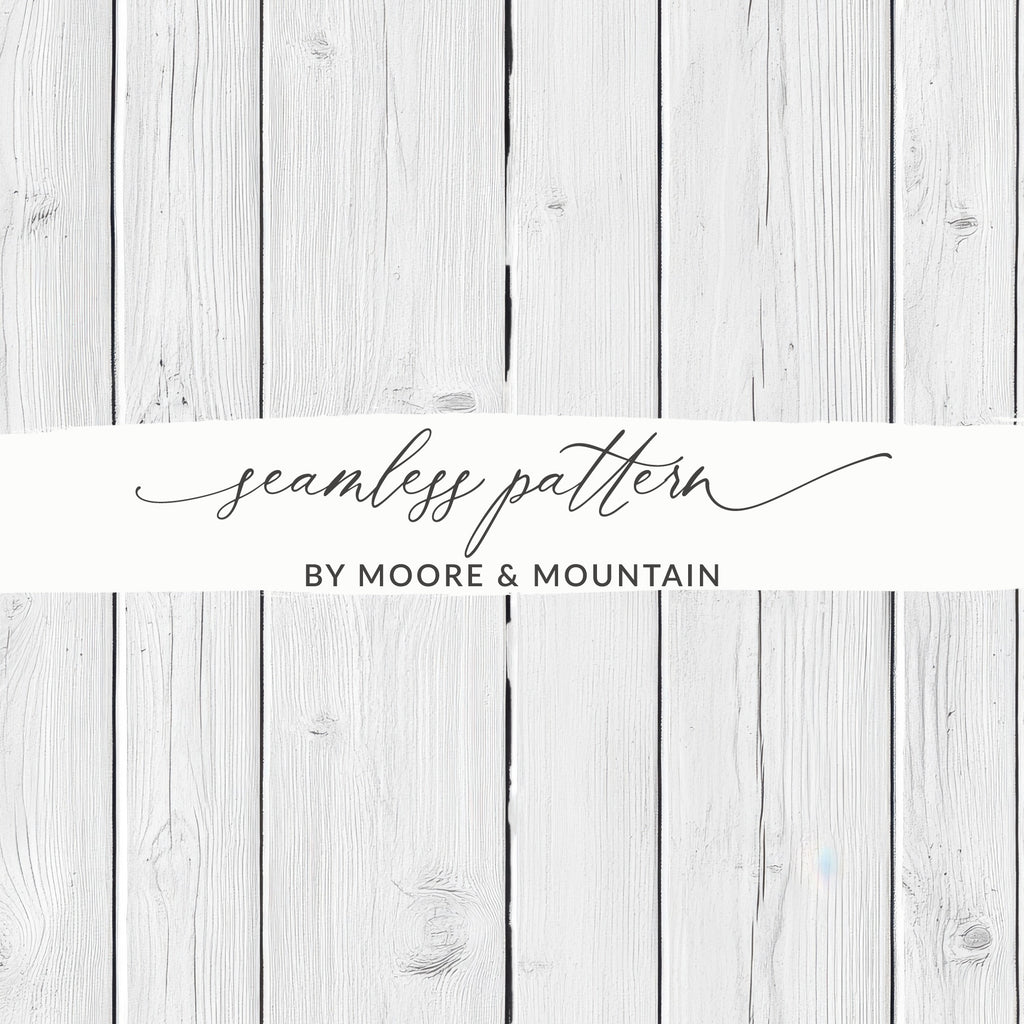 Seamless Pattern by Moore & Mountain Wood Panels Decor