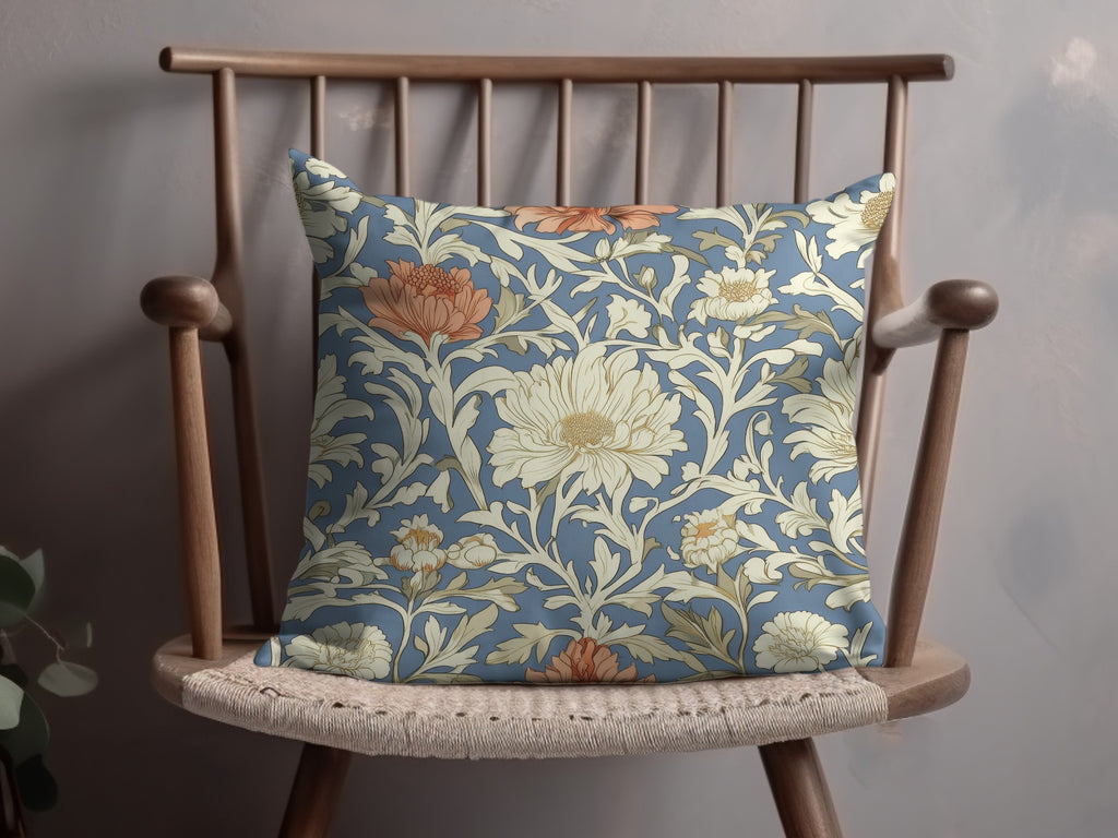 William Morris Print Light Vines Seamless Floral Background Digital - Moore and Mountain