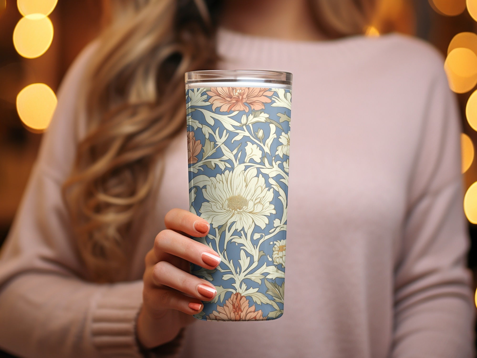 William Morris Print Light Vines Seamless Floral Background Digital - Moore and Mountain