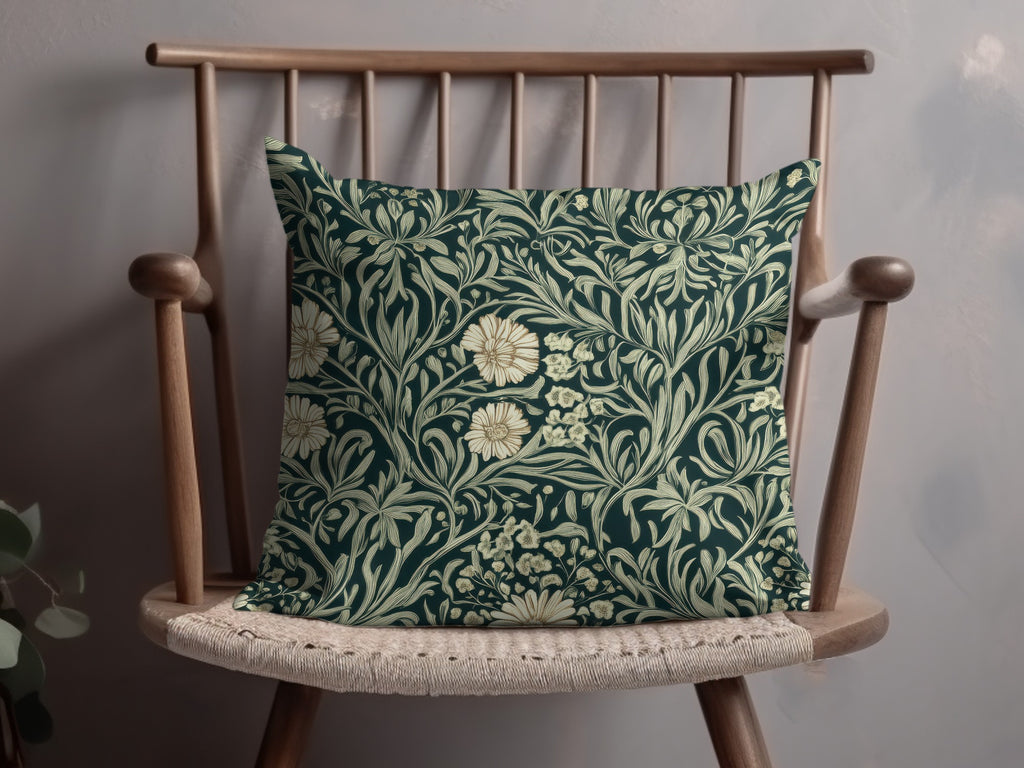 Willow Leaves William Morris Seamless Pattern Digital - Moore and Mountain