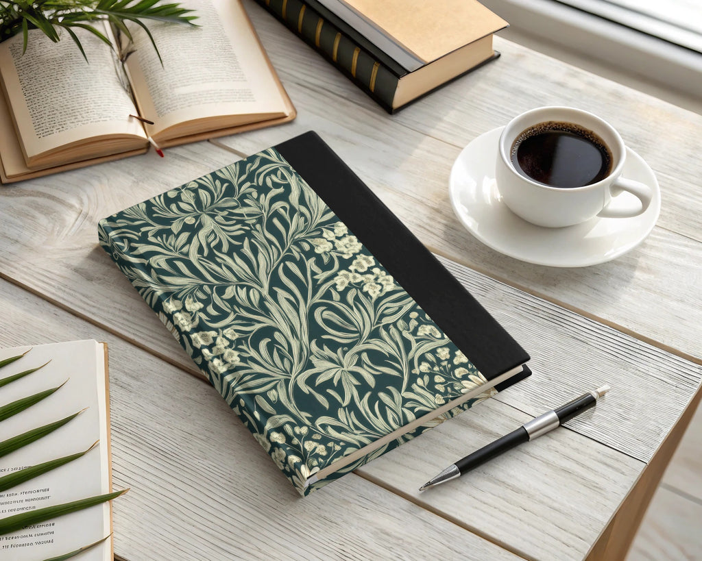 Willow Leaves William Morris Seamless Pattern Digital - Moore and Mountain