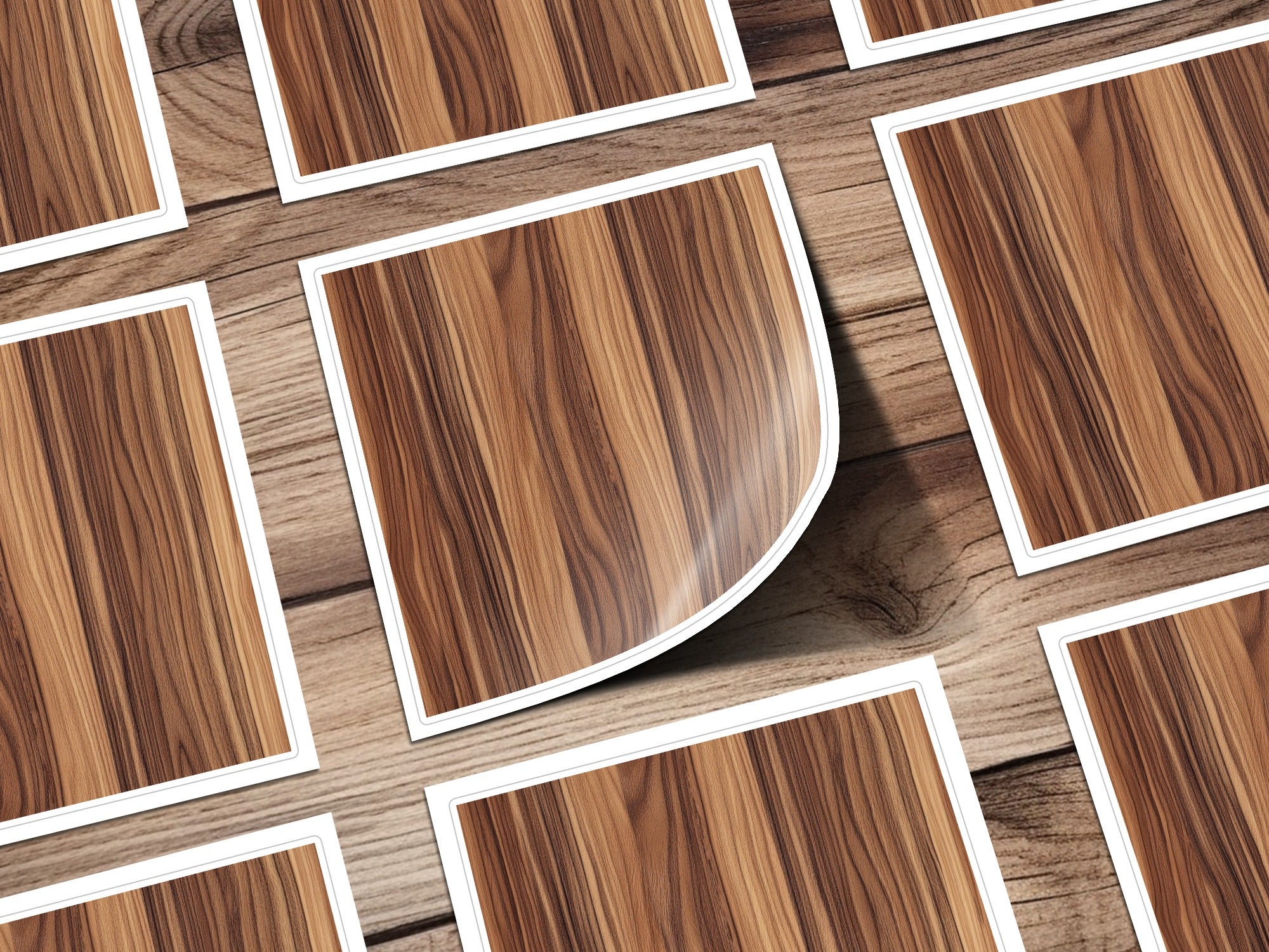 Wood Grain Design Peel and Stick Backsplash Tiles product
