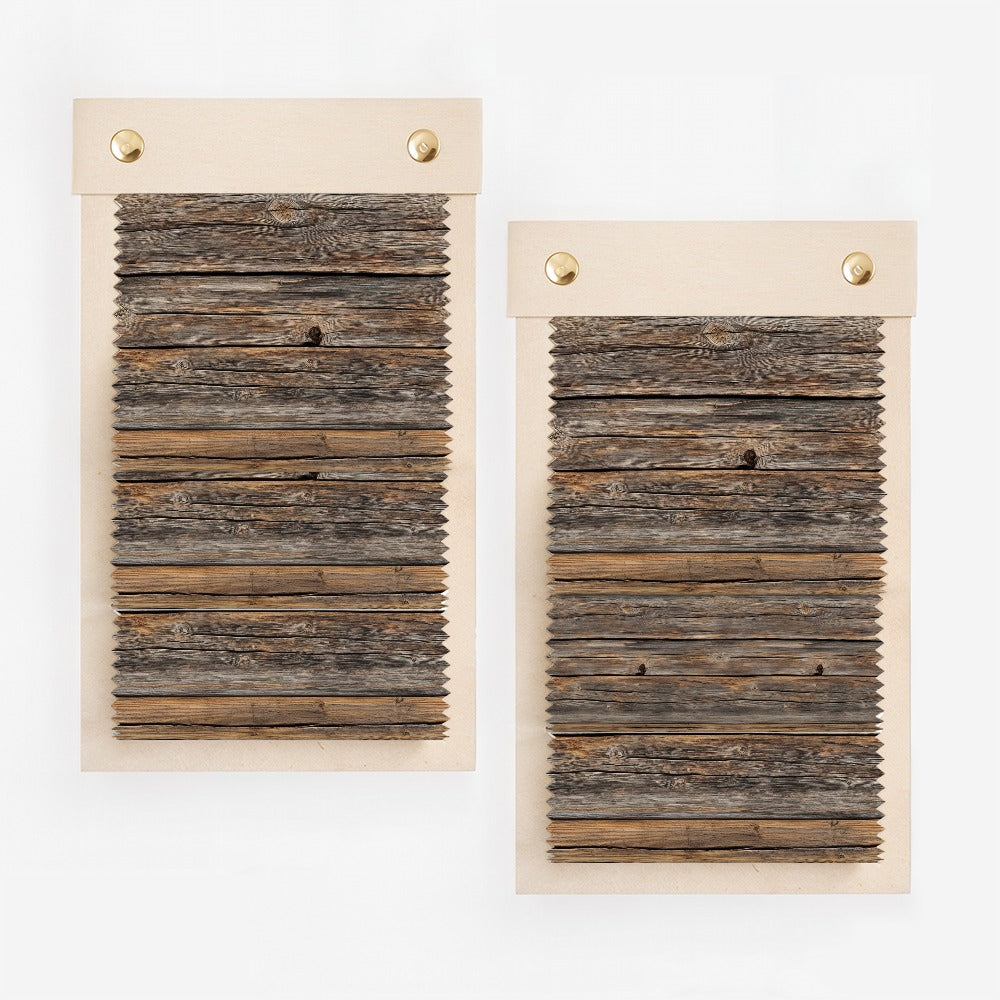Rustic Wooden Panel Wall Hanging Decor for Home