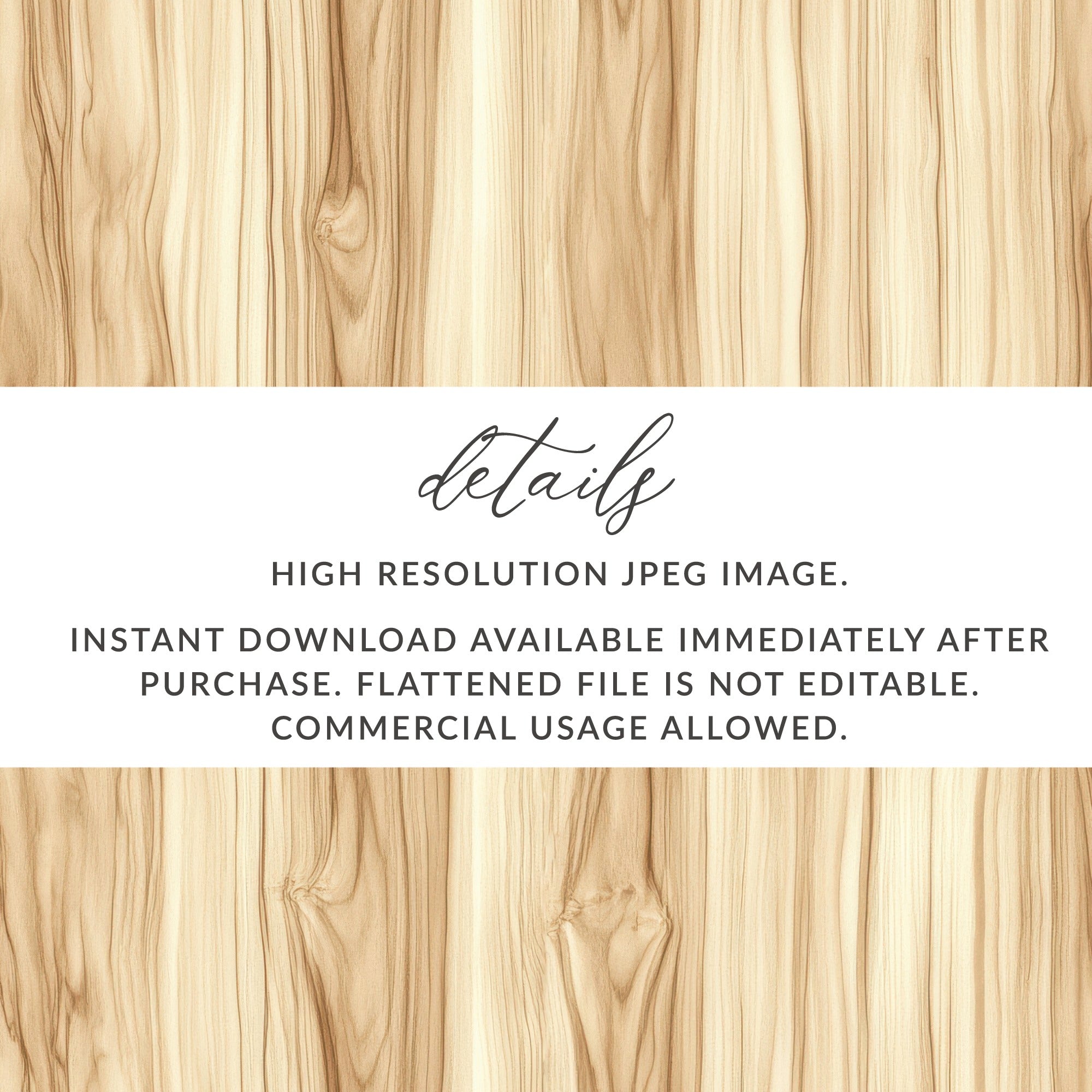 High Resolution JPEG Digital Download Commercial Usage