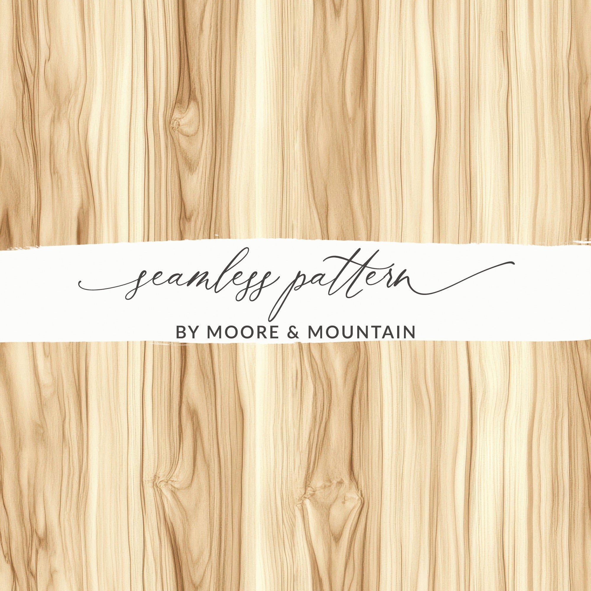 Seamless Pattern By Moore and Mountain Pattern Design