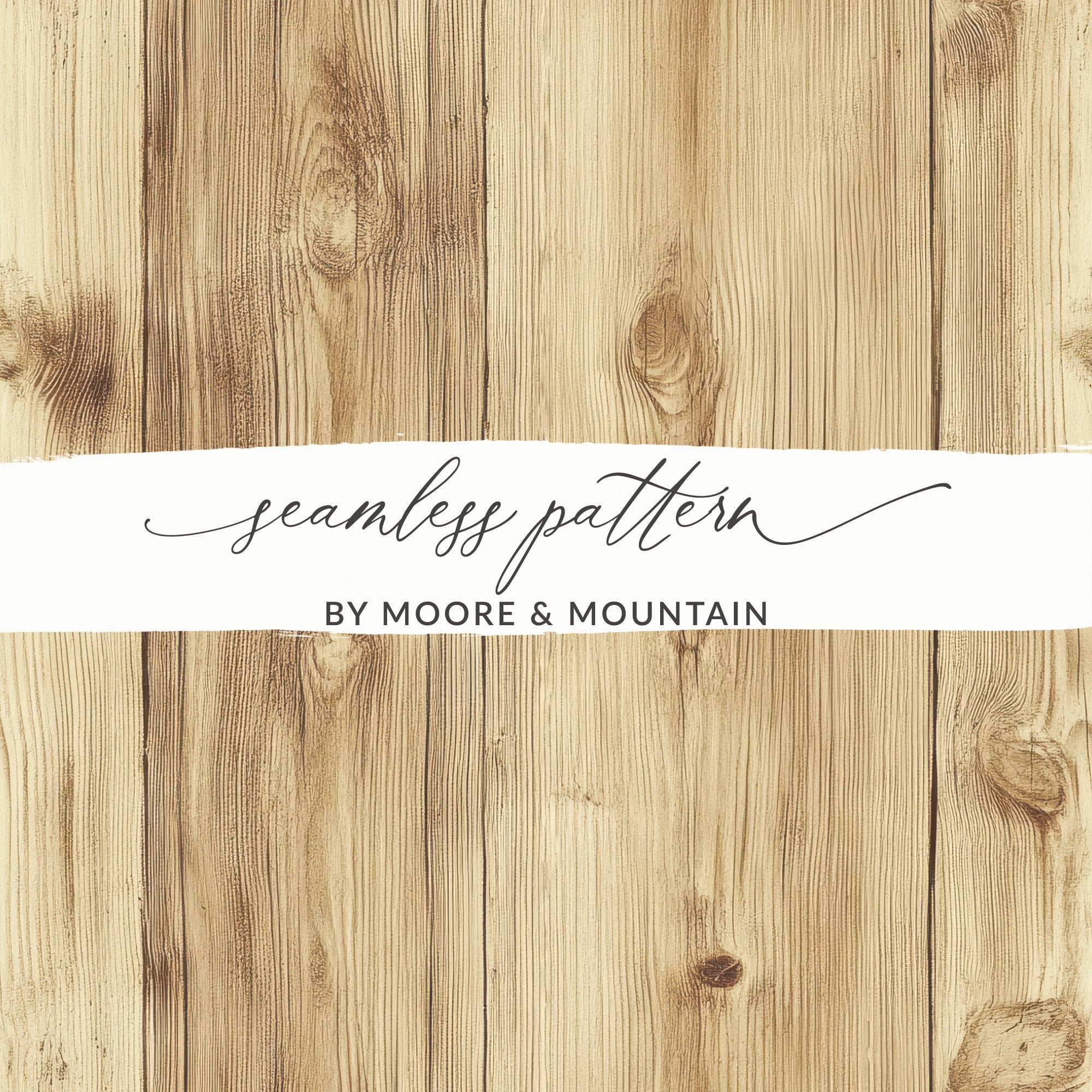 Seamless Wooden Pattern By Moore & Mountain product type
