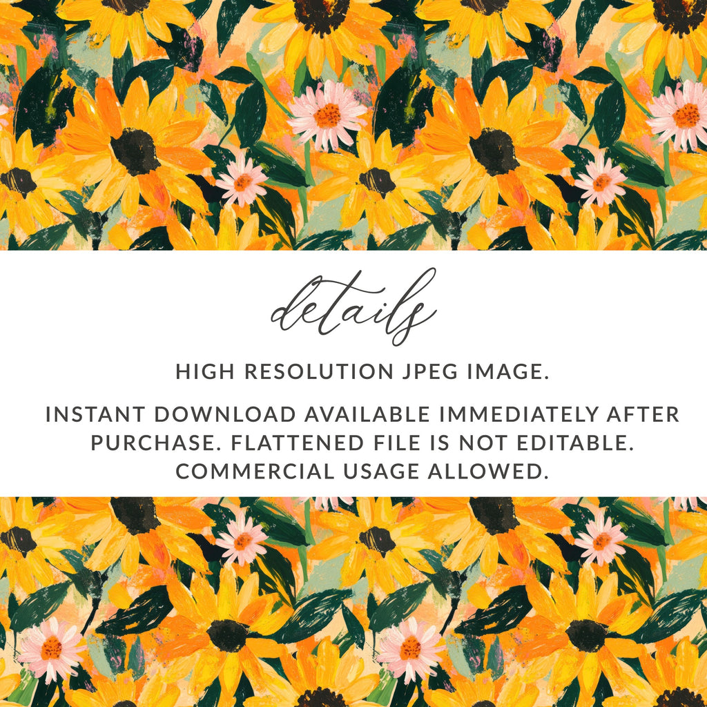 Sunflower and Floral High Resolution JPEG Image Download