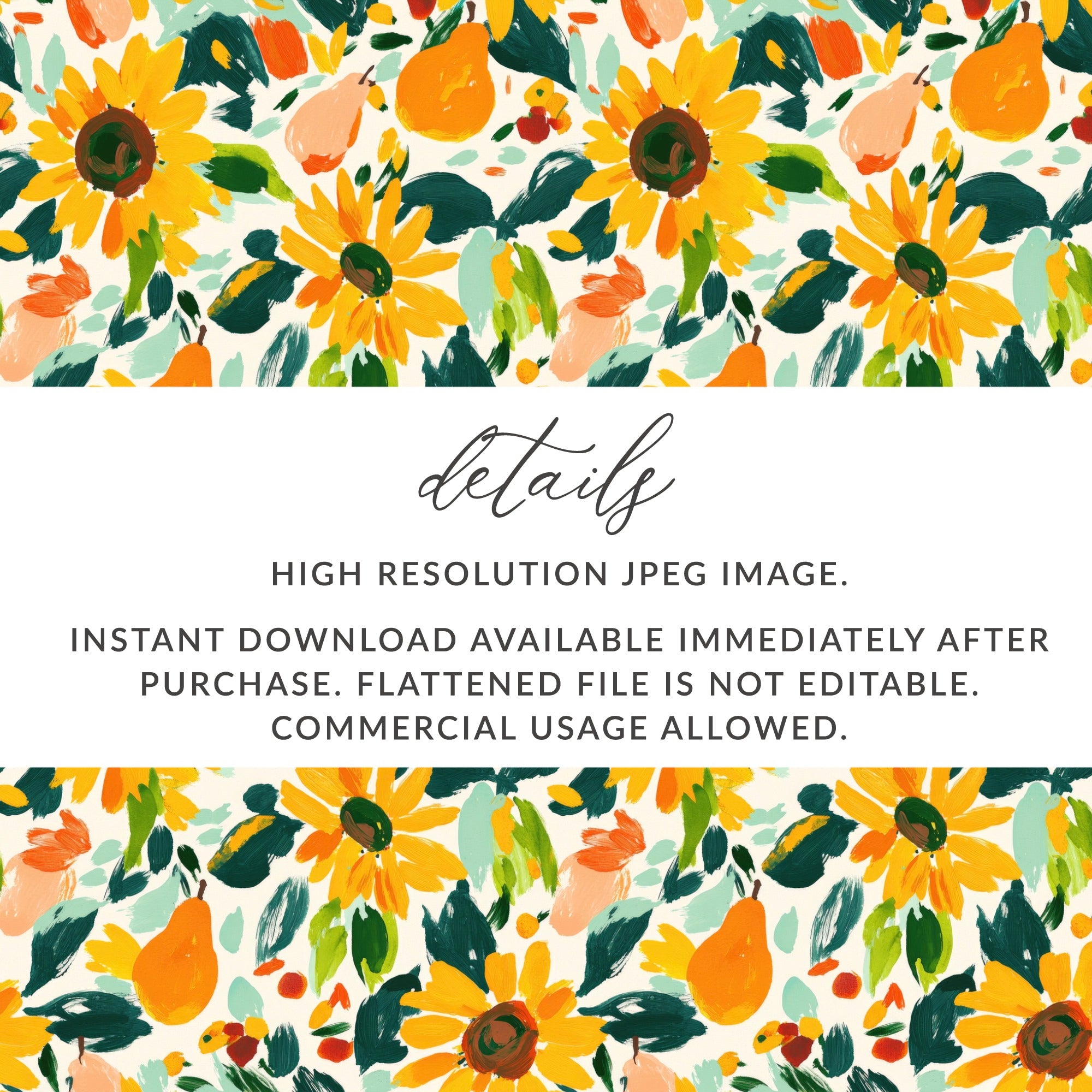 High Resolution JPEG Image of Floral Pattern Design