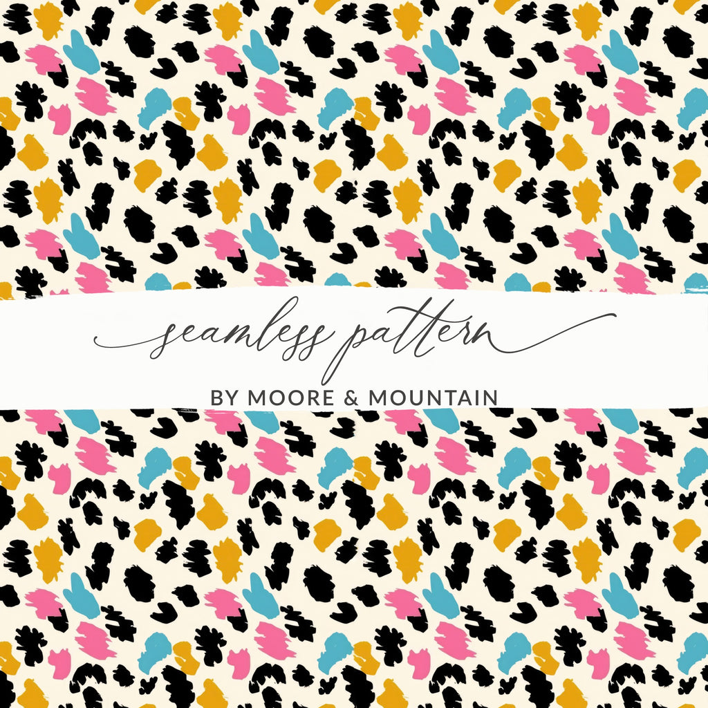 Colorful Abstract Animal Print Seamless Pattern Product