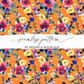 Vibrant Floral Seamless Pattern by Moore & Mountain
