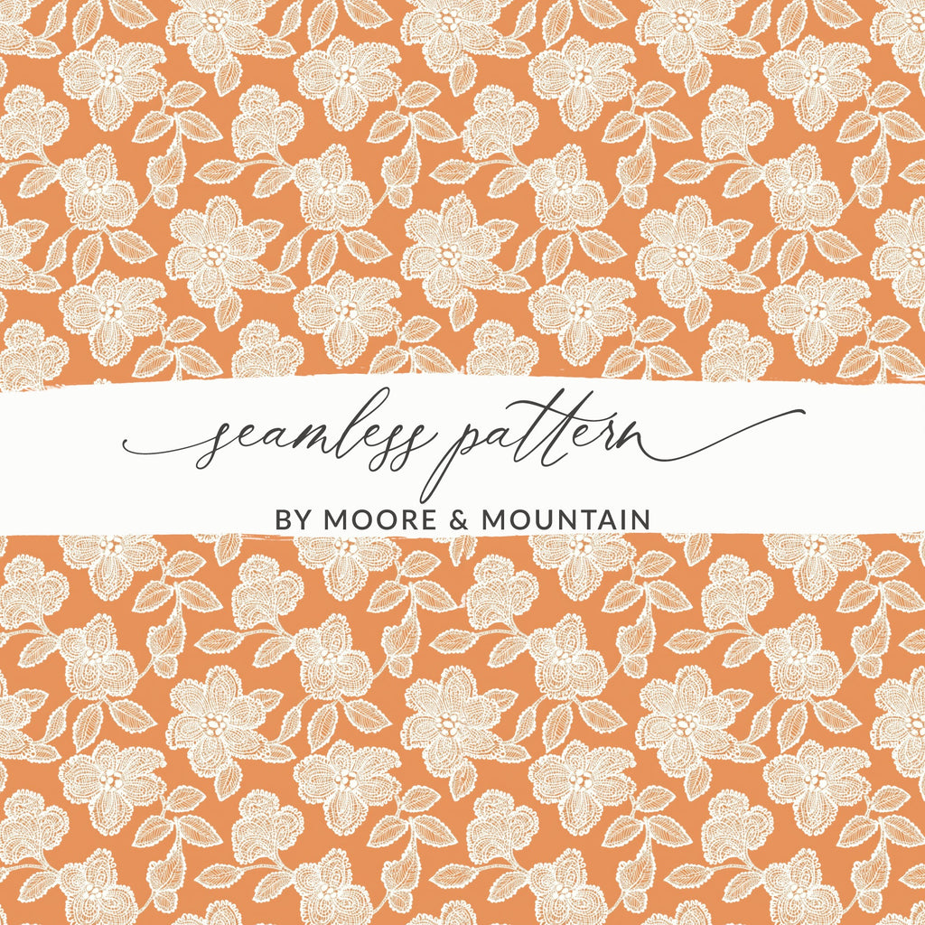 Elegant Floral Seamless Pattern for Various Projects